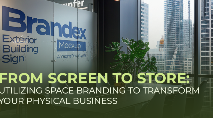 Consistent brand experience across digital and physical spaces – café and office design matching brand identity